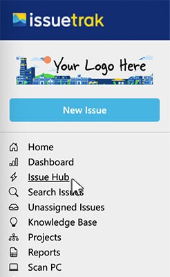 Issue Hub Menu Link