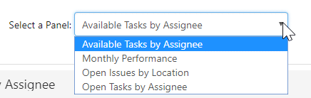 available tasks
