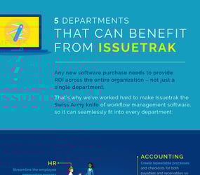 5 Departments That Use Issuetrak