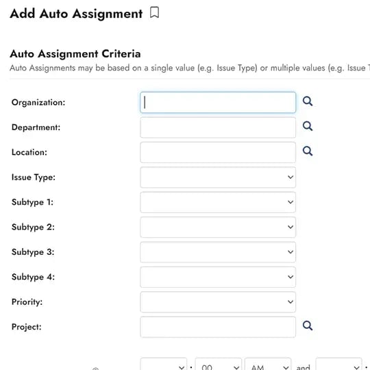 autoassignment