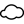 black-cloud-outline