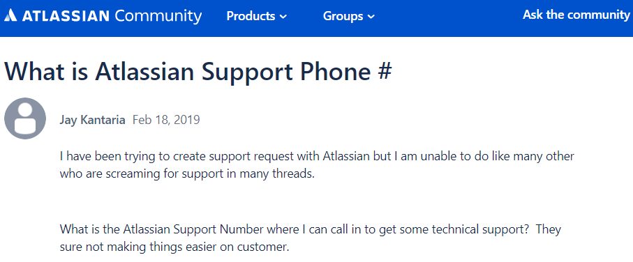 jira-not-easy-on-customer