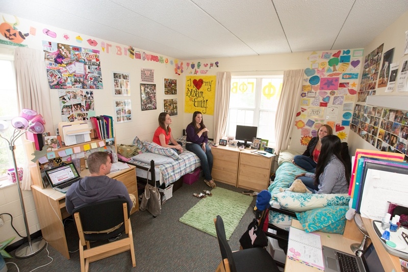 If a dorm's internet goes out, administrator's are going to hear about it.