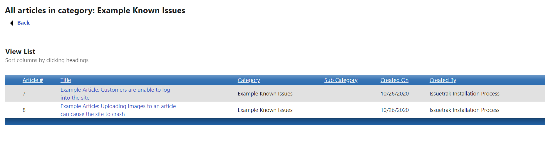 Traktip: Linking Knowledge Base Categories in Issue Forms